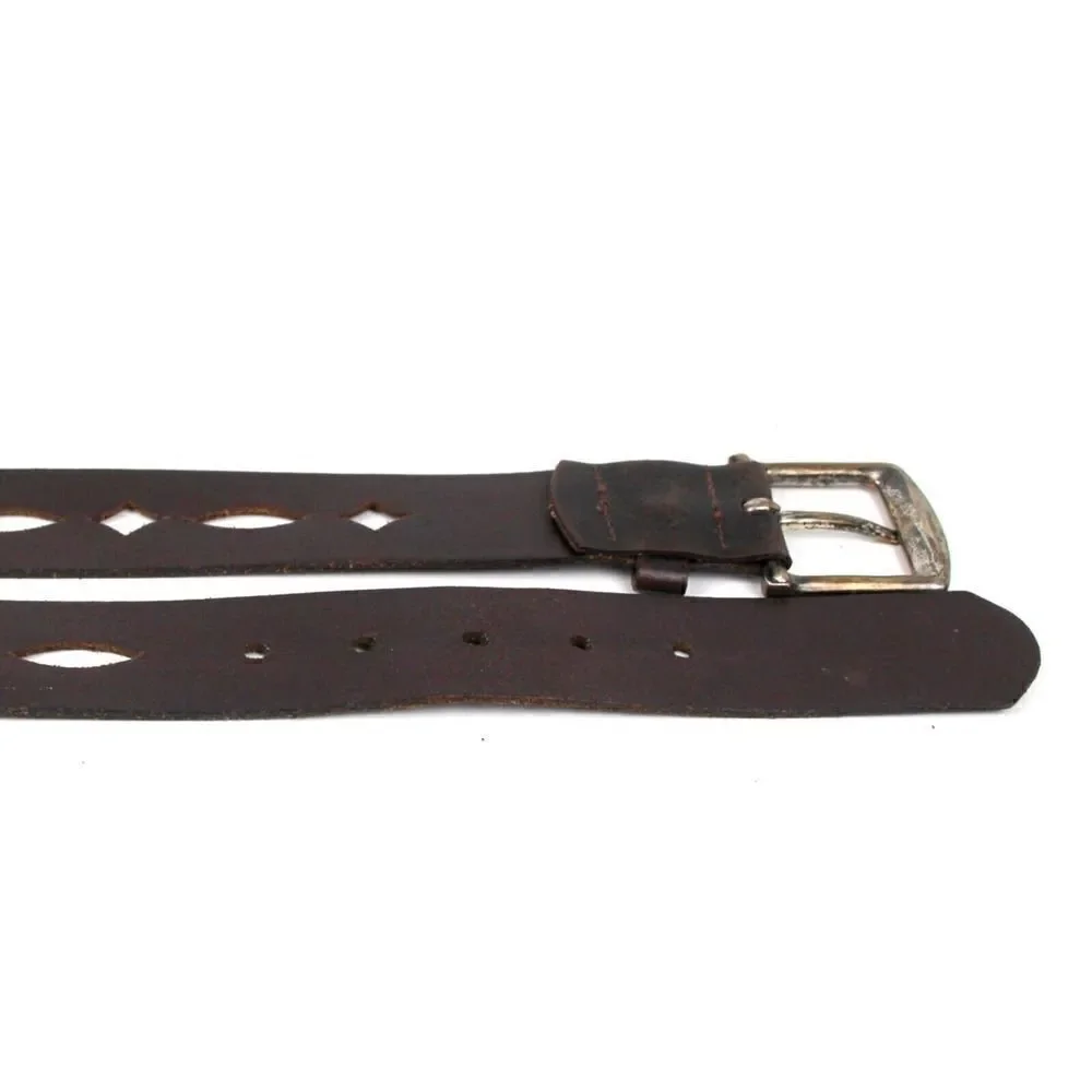 HIPWEAR Canada CUT OUT BROWN GENUINE LEATHER 1.5